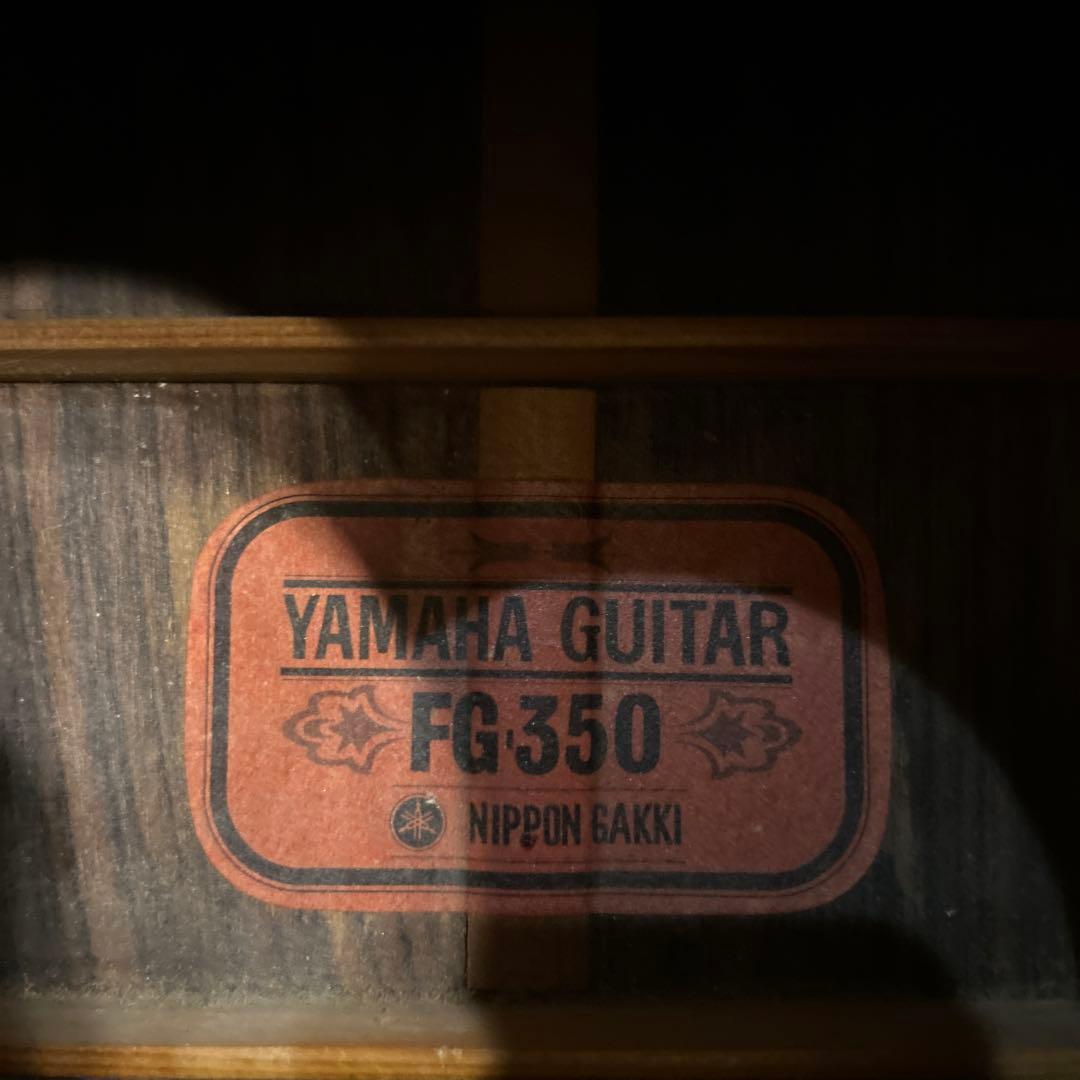 Yamaha アコースティックギター 赤ラベルFG350希少品最終値下げ！