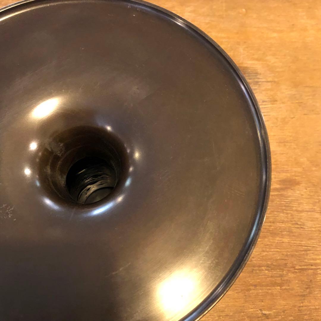 池坊 一文字池坊 花器 銅器 唐金製 薄端