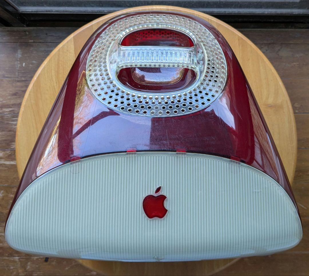 【ジャンク/起動不可】iMac DV G3 ルビー スケルトン 本体のみ