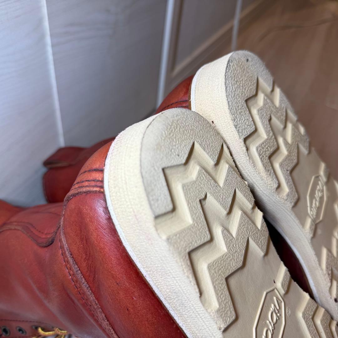 ※エリンギちゃん※貴重96's半円犬タグREDWING87725.5.cm