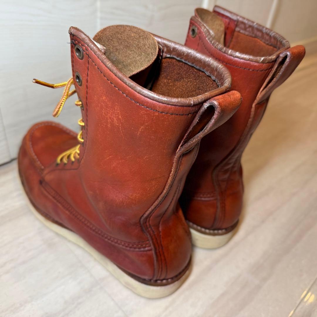 ※エリンギちゃん※貴重96's半円犬タグREDWING87725.5.cm