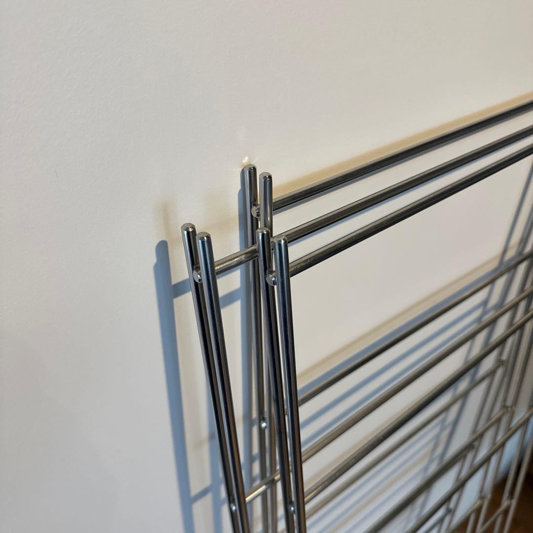 ※2本分jekiさま専用　無印良品ステンレスユニットシェルフステンレス追加用帆立