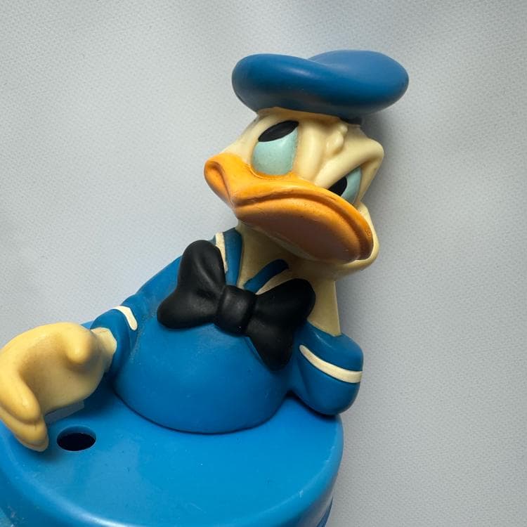 ヴィンテージ　ドナルド　ドリンクホルダー　80s　ディズニー