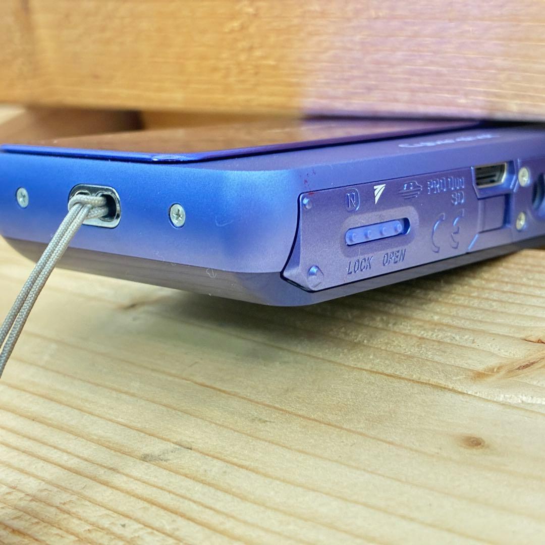 【動作品】SONY Cyber−Shot T DSC-T110 バイオレット