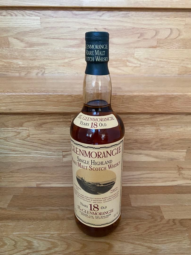 グレンモーレンジィ ウイスキー 18年 750ml 古酒 未開栓
