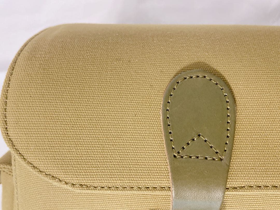 ち*ゃ様 BROOKS カーキ サドルバッグ