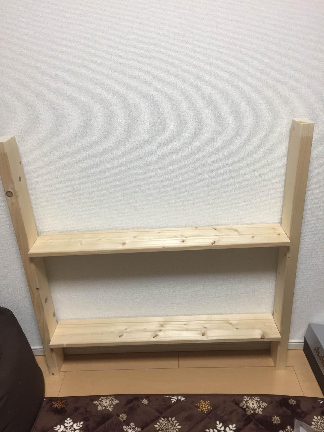 2×4で作った棚