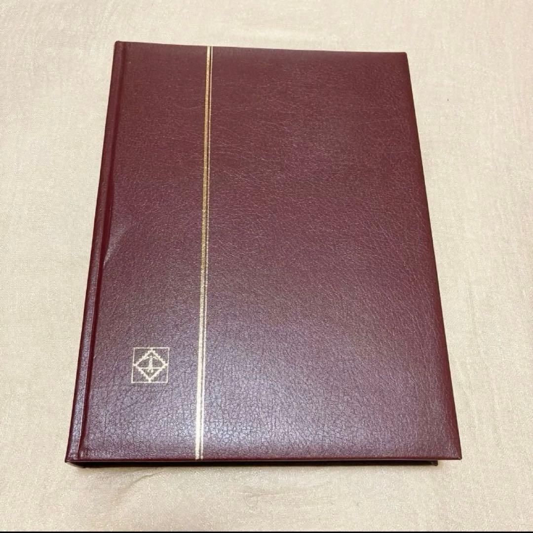 【長期保管未使用】ドイツ製 LEUCHTTURM 切手ストックブック2冊