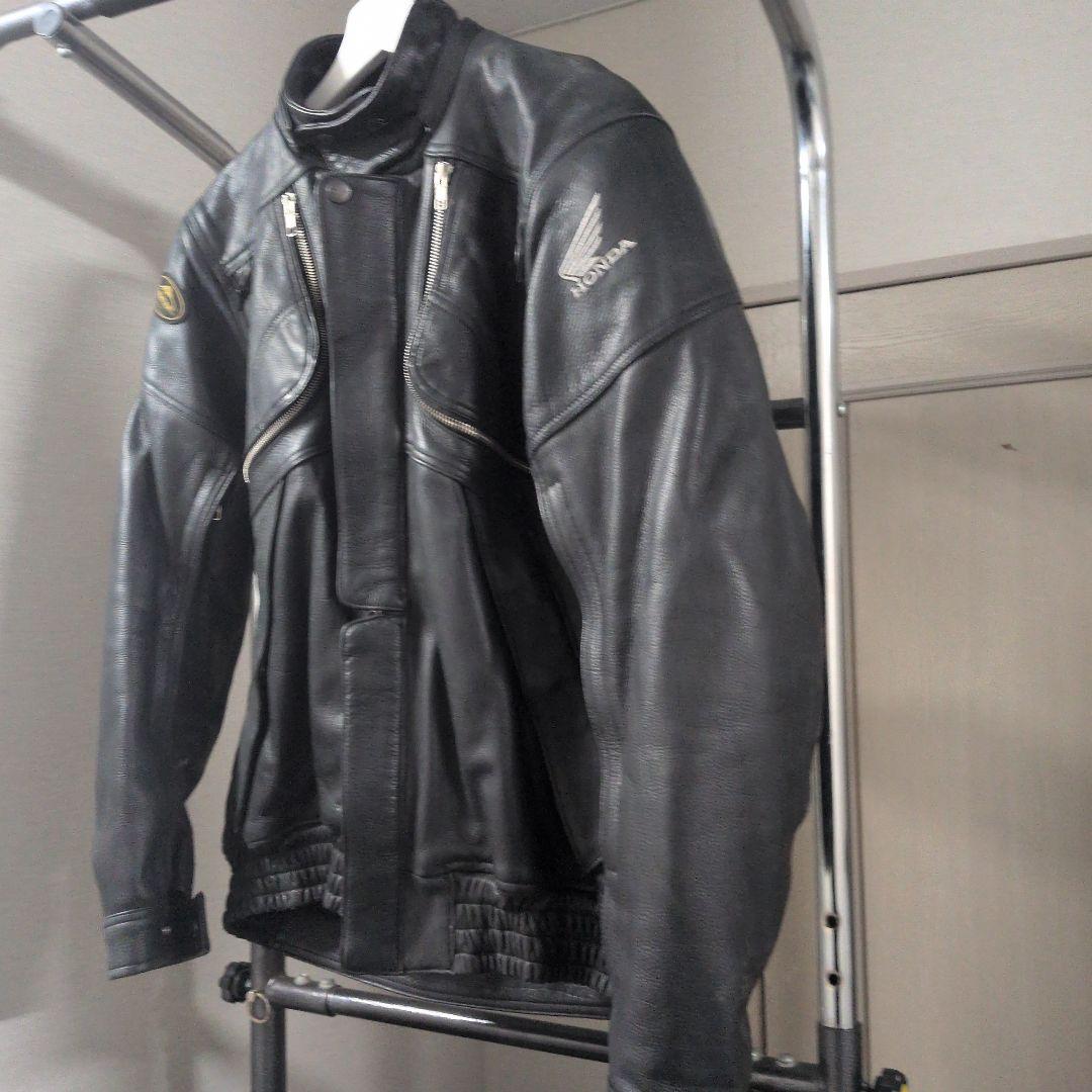 ホンダ レザー バイクジャケット 黒