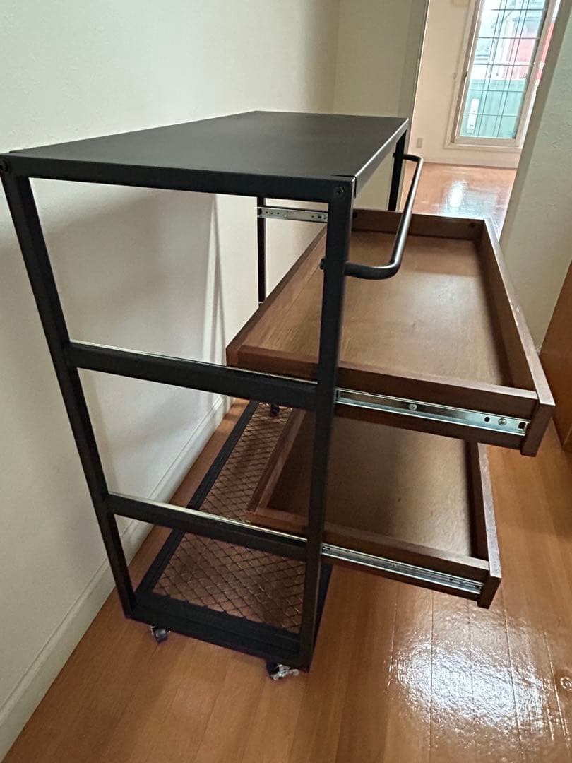 【ANTHEM】Wagon Rack 木製ラック 3段 オープンシェルフ