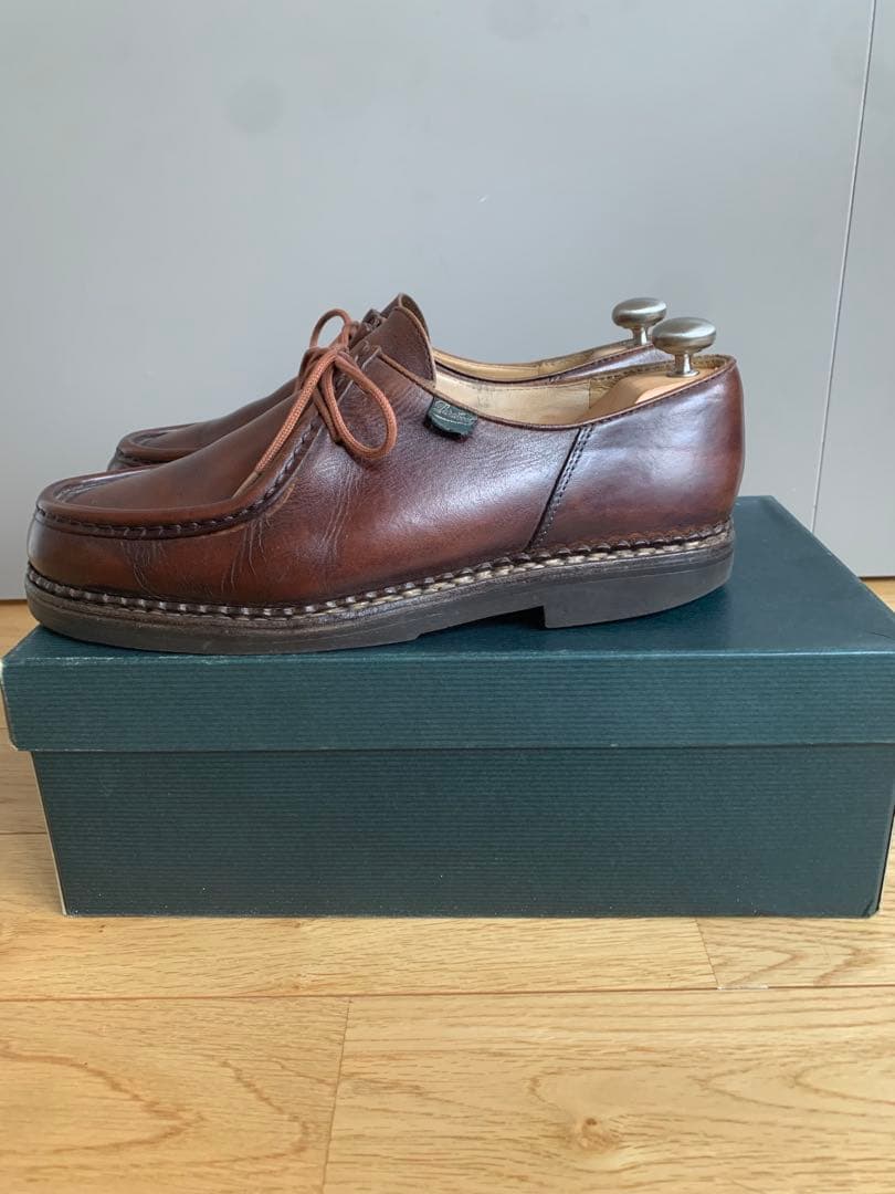 靴 Paraboot MICHAELMARCHE 42.5 LIS CAFE