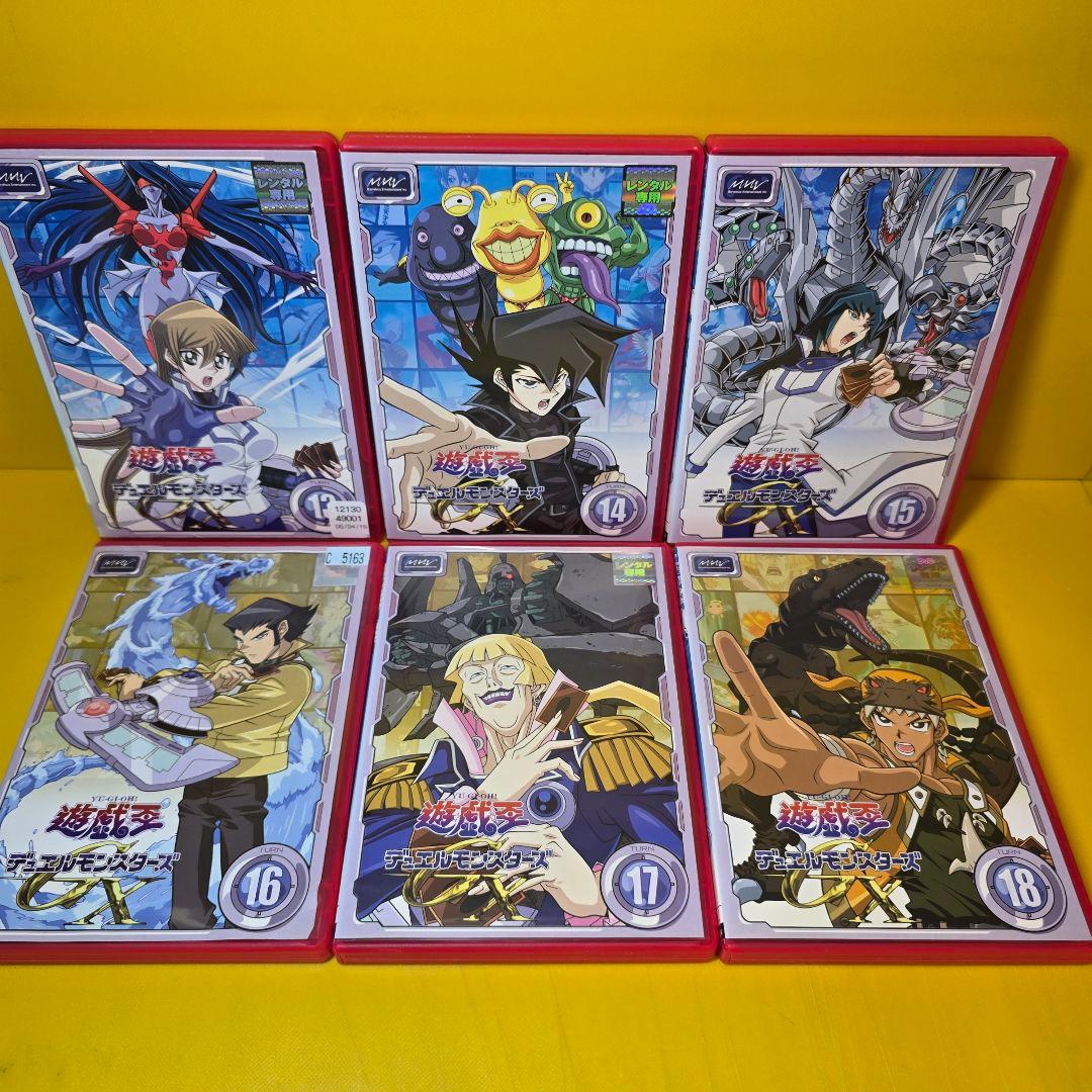 新品ケース交換済　遊戯王 デュエルモンスターズ GX　DVD全45巻