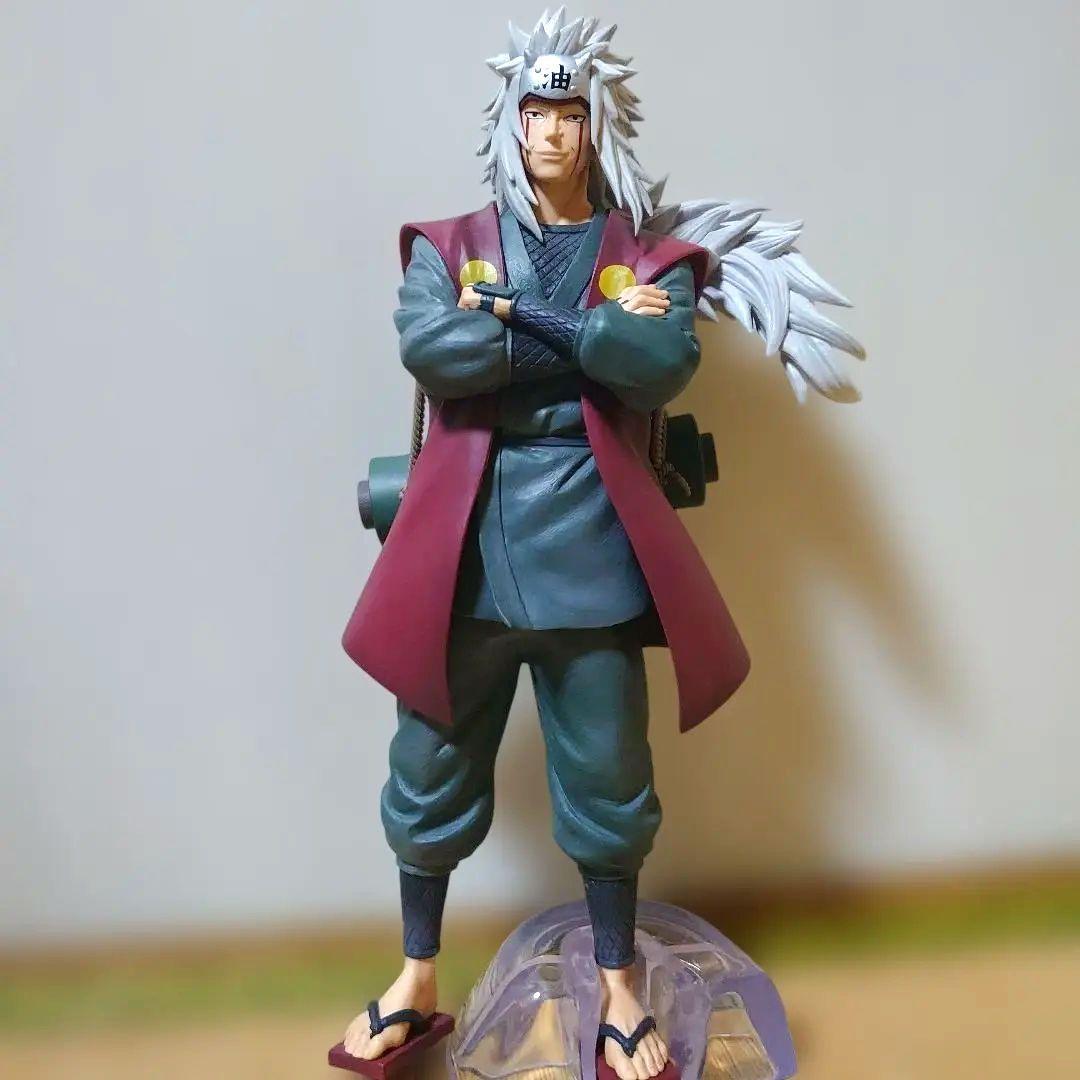 NARUTO一番くじ　伝説の三忍　自来也　フィギュア　タオル　ラバーコレクション