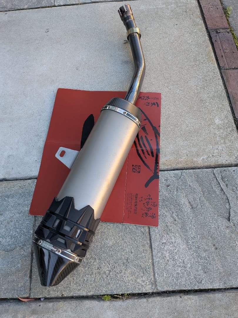 WR250R マフラー　プラナス