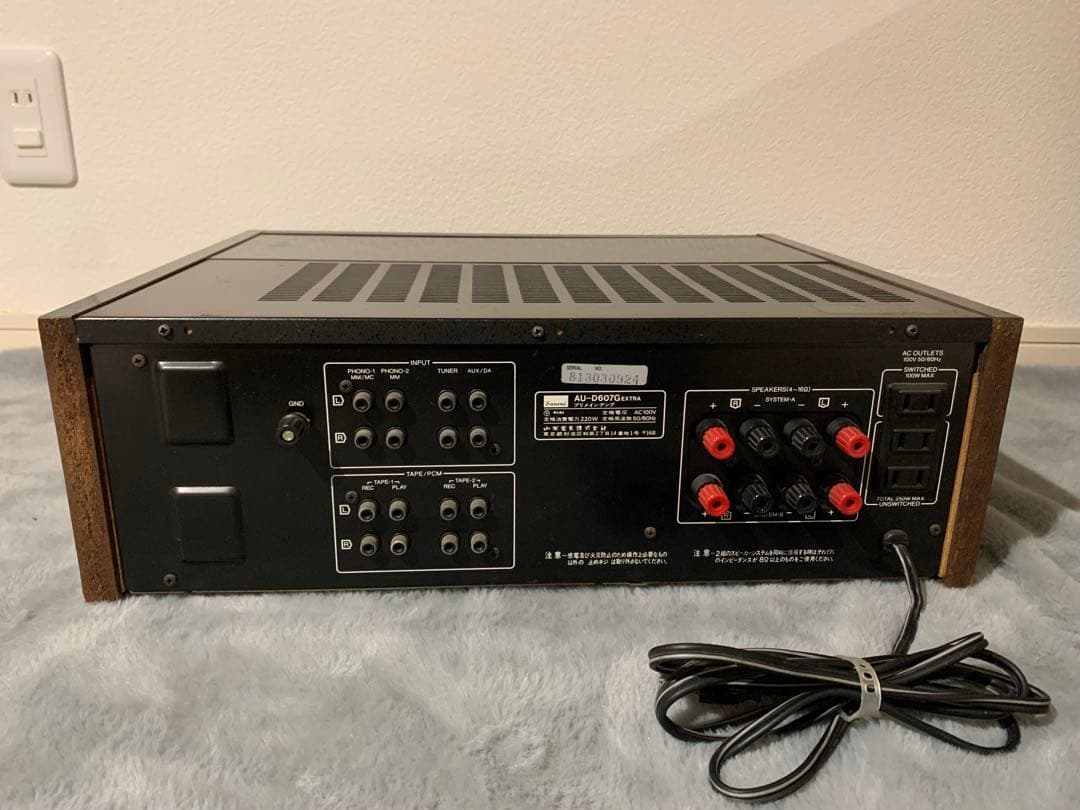 SANSUI サンスイ プリメインアンプ AU-D607G EXTRA