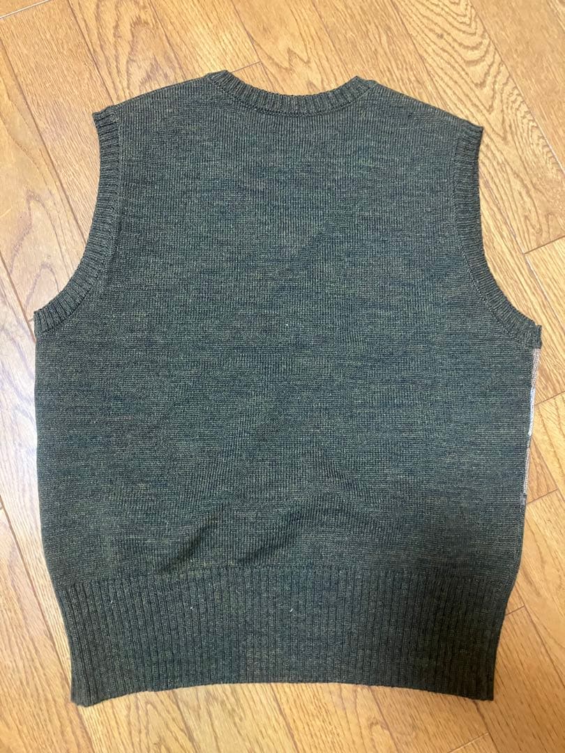 atlast&co Argyle Vest アーガイルベスト　サイズ42