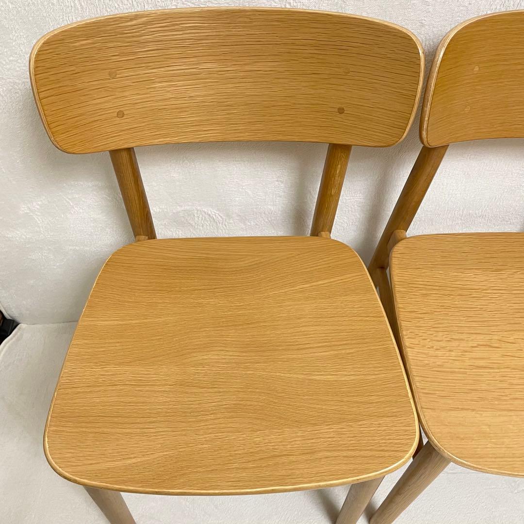 ②無印良品　ラウンドチェア