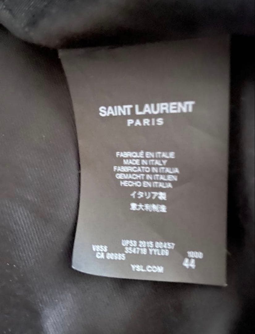 SAINT LAURENT テディジャケット 44 エディ期