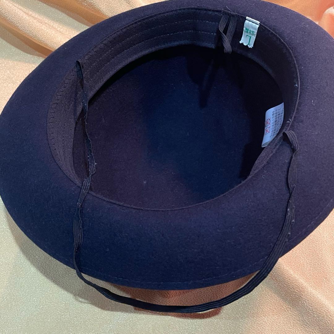 東京女学館　tjk 帽子　冬　Lサイズ