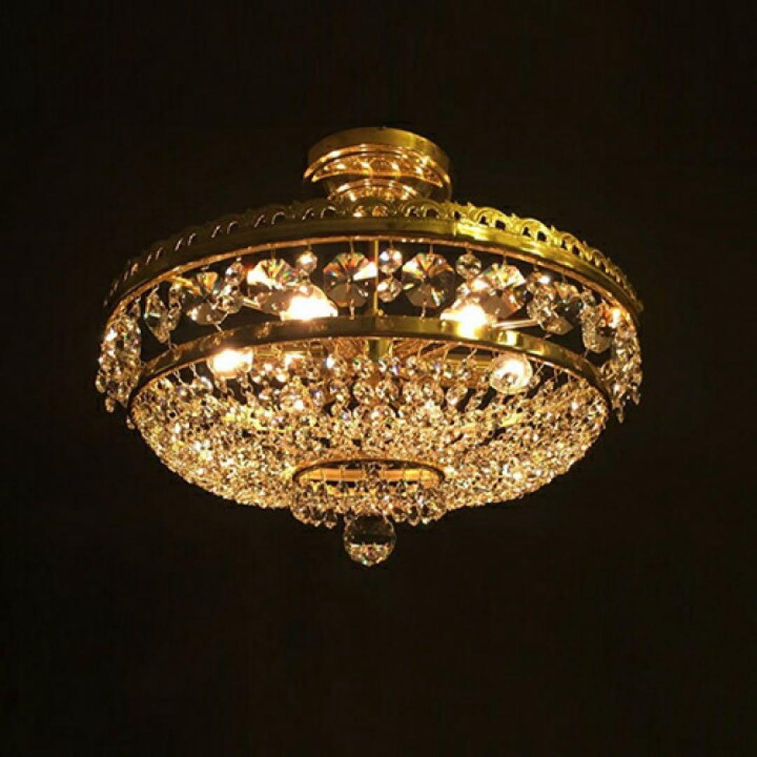 Scarlet LED対応 シャンデリア ゴールド