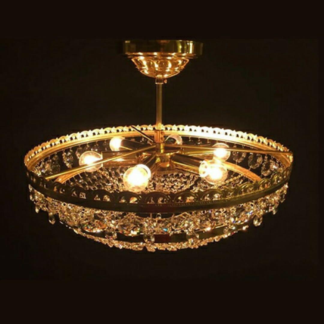 Scarlet LED対応 シャンデリア ゴールド