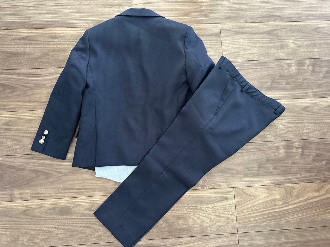 ワンダーファクトリー 男の子 フォーマルスーツ 3点セット 140 美品