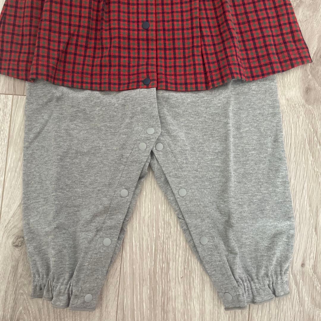 ファミリア カバーオール（秋冬～春） 新品未使用タグ付き サイズ　070