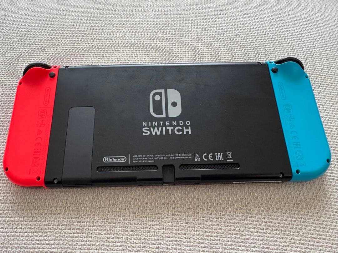 Nintendo Switch 本体 赤/青 充電器付き