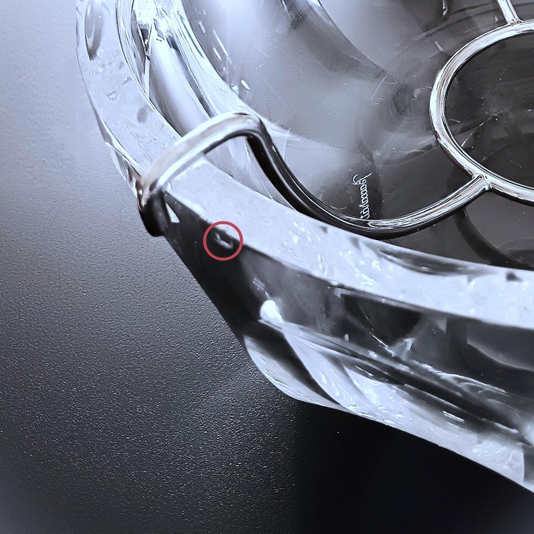 バカラレア物！直径約25.5cmのBIGなアルクールシリ－ズ2重のサラダボウル。