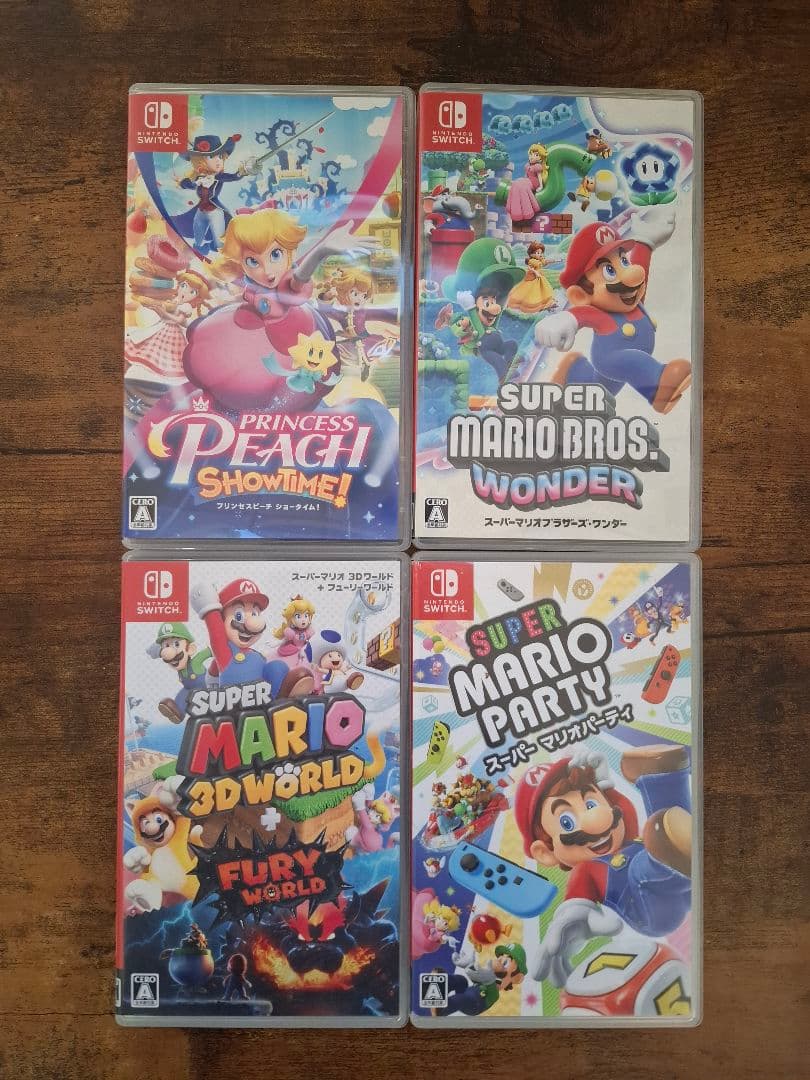 Nintendo Switchソフト(中古)　4作おまとめ