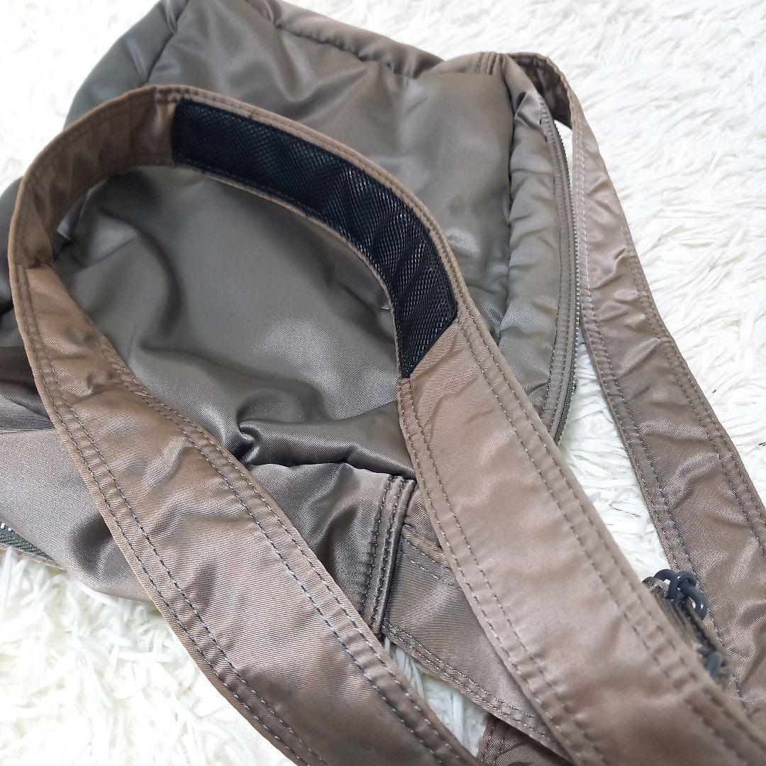 PORTER　TANKER　二層式　ショルダーバッグ　L　タンカー　グレー