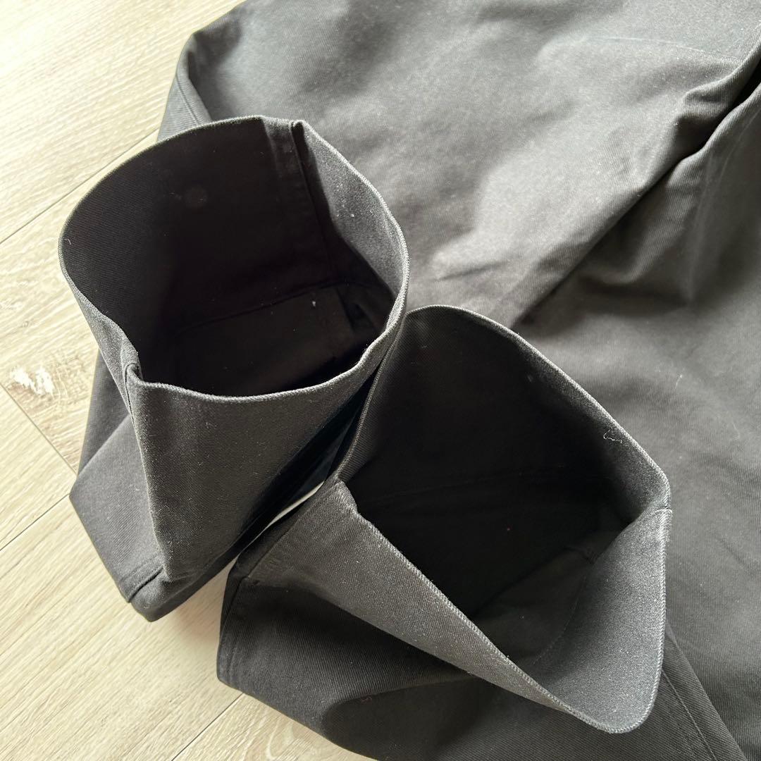 MHL グルカパンツ チノパン ベルテッド ミリタリーパンツ 黒 L タック