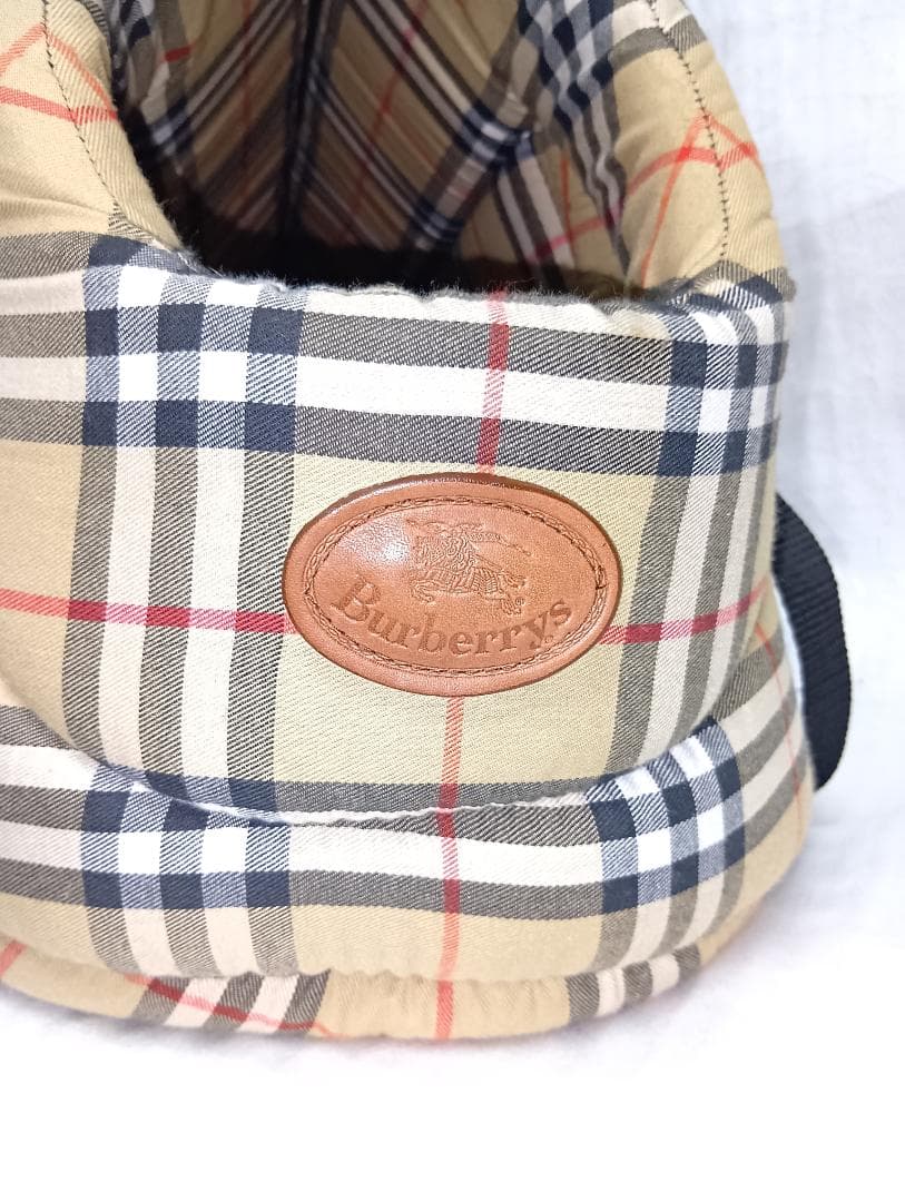 バーバリー バッグ　 ペット　犬　ドッグ　キャリーバッグ　Burberry
