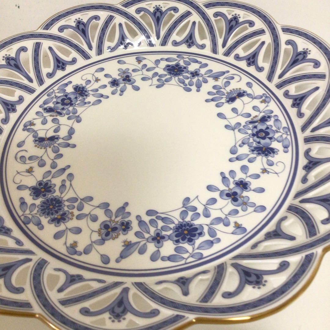 ナルミ　フッテッドコンポート　ミラノシリーズ　メッシュフルーツプレート　セット