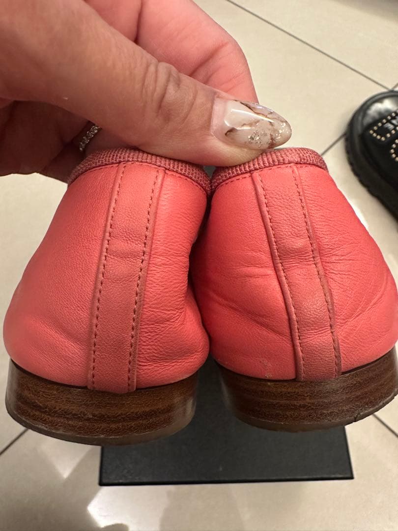 9月15日まで値下げ‼️CHANEL シャネル　バレリーナ　ピンク　37.5