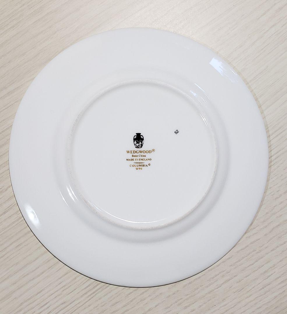ウェッジウッド コロンビア パウダールビー プレート 17.6㎝ 2枚セット 皿
