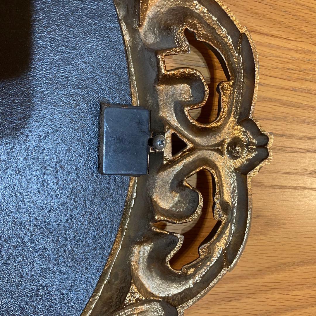 アンティーク　鏡　ゴールドフレーム　オーバル