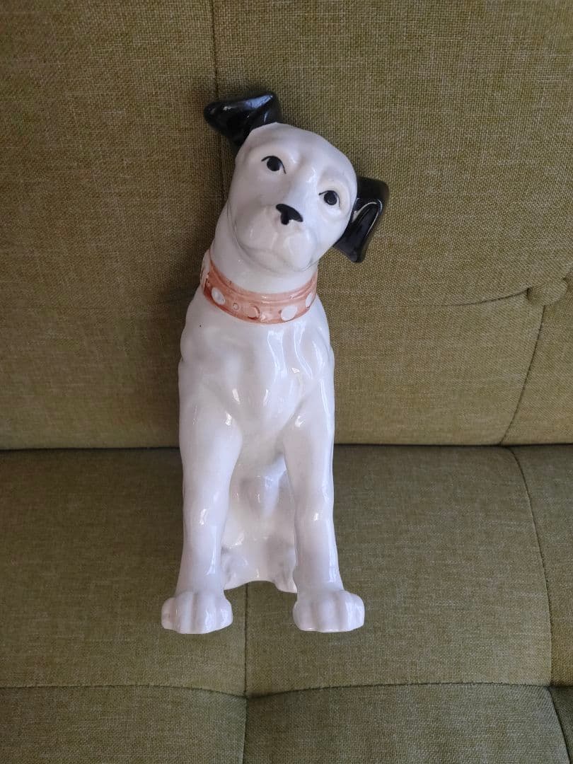 陶器製犬の置物3匹セット