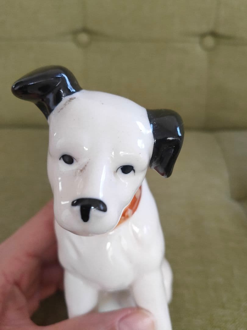 陶器製犬の置物3匹セット