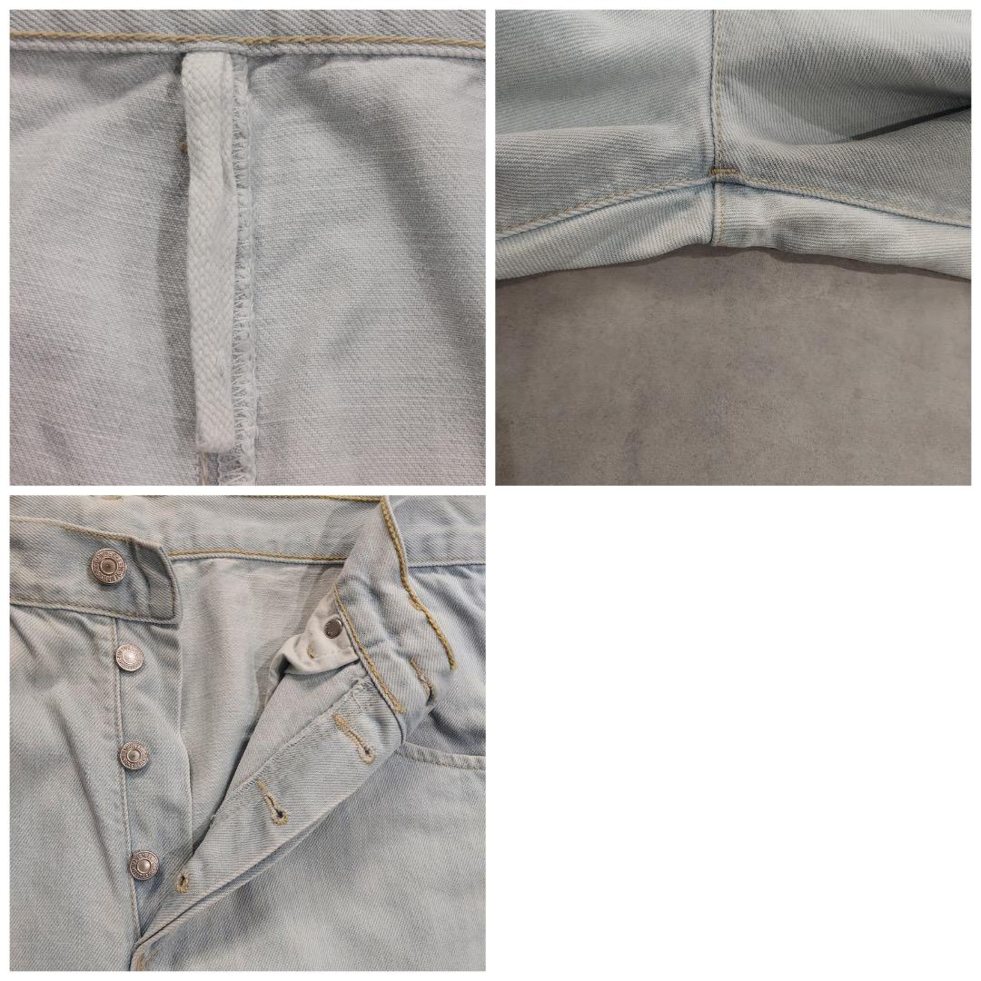 リーバイス エンジニアード ジーンズ W32 00s 青 古着 立体 18595