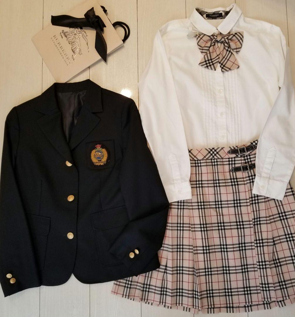 バーバリーフォーマルセット未使用近 美品バーバリーロンドン ベージュ160150
