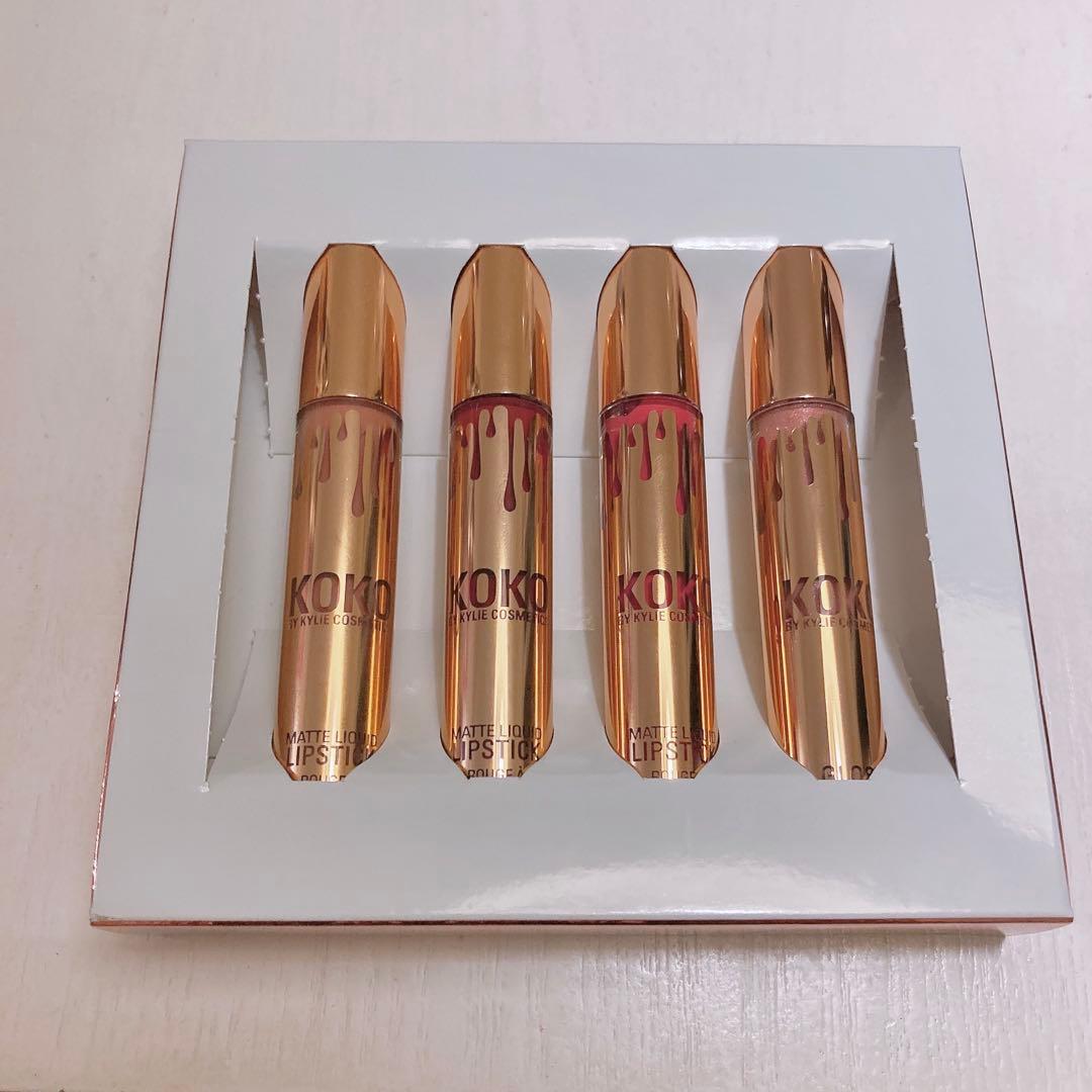 未使用Koko Kollection リップ4本+ページボーイデニムジャケット