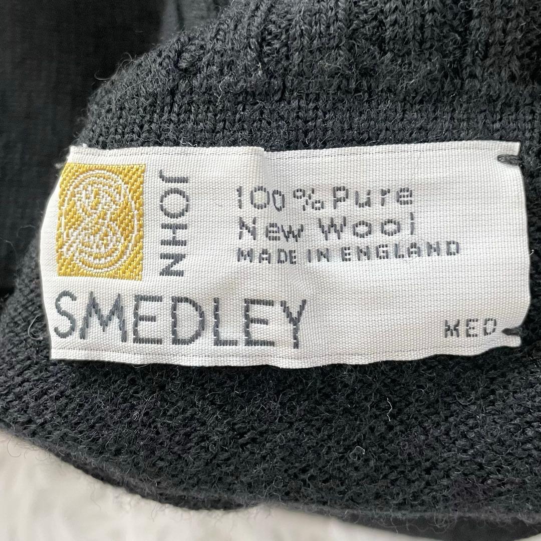 【美品】ジョンスメドレー　タートルネックニット・セーター・ウール・MED・M