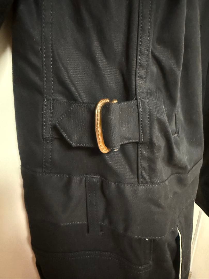 VANSON バンソン アメリカンイーグル刺繍 つなぎ