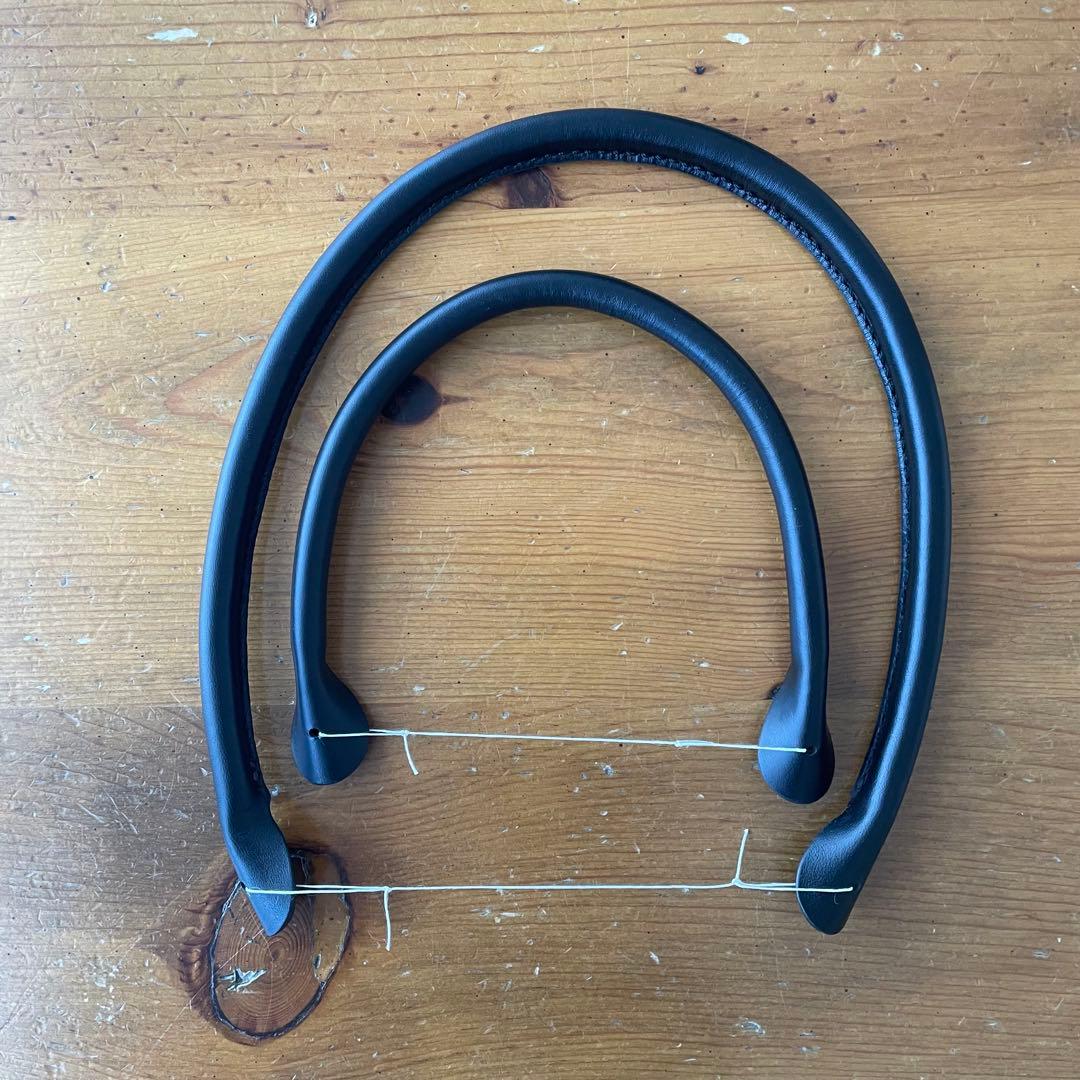 ナンタケットバスケット用 のハンドル （持ち手）ハンドメイド 2セット