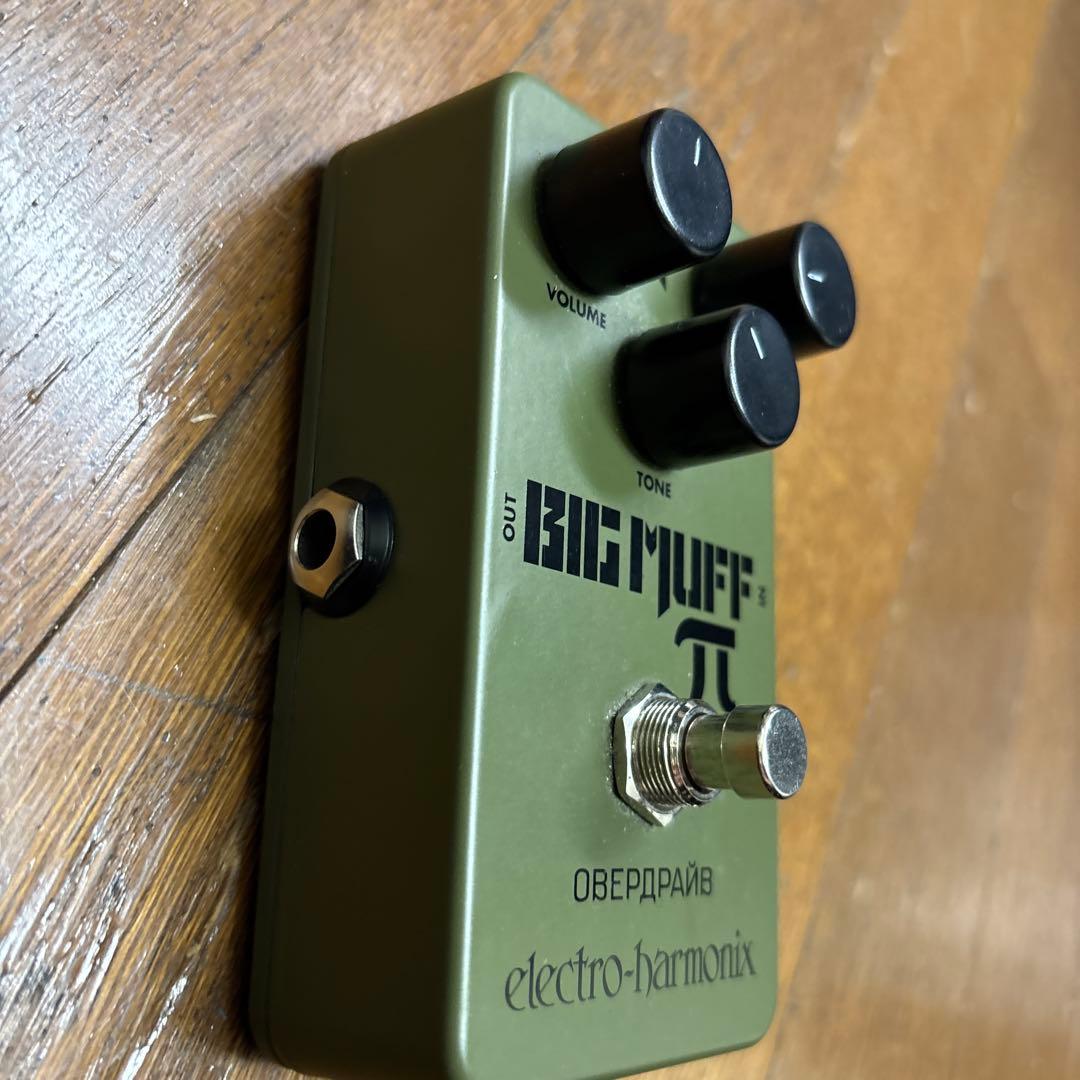 ギター electro-harmonix GREEN RUSSIAN BIG MUFF