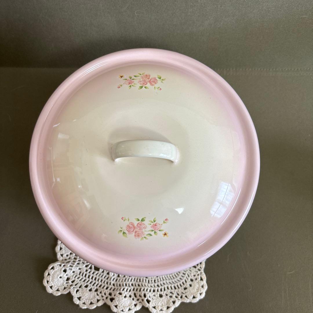 イマン　ホーロー製バケツ