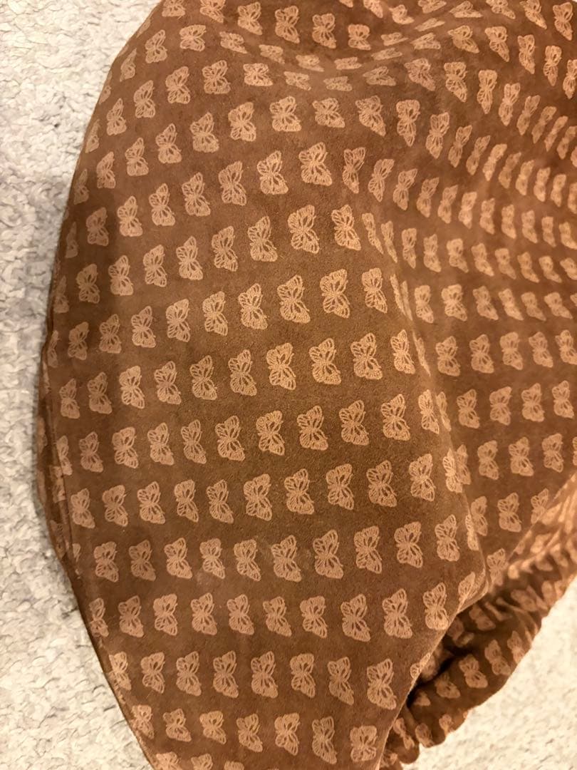 bottega venetaボッテガヴェネタ蝶柄スエードバッグショルダーバッグ