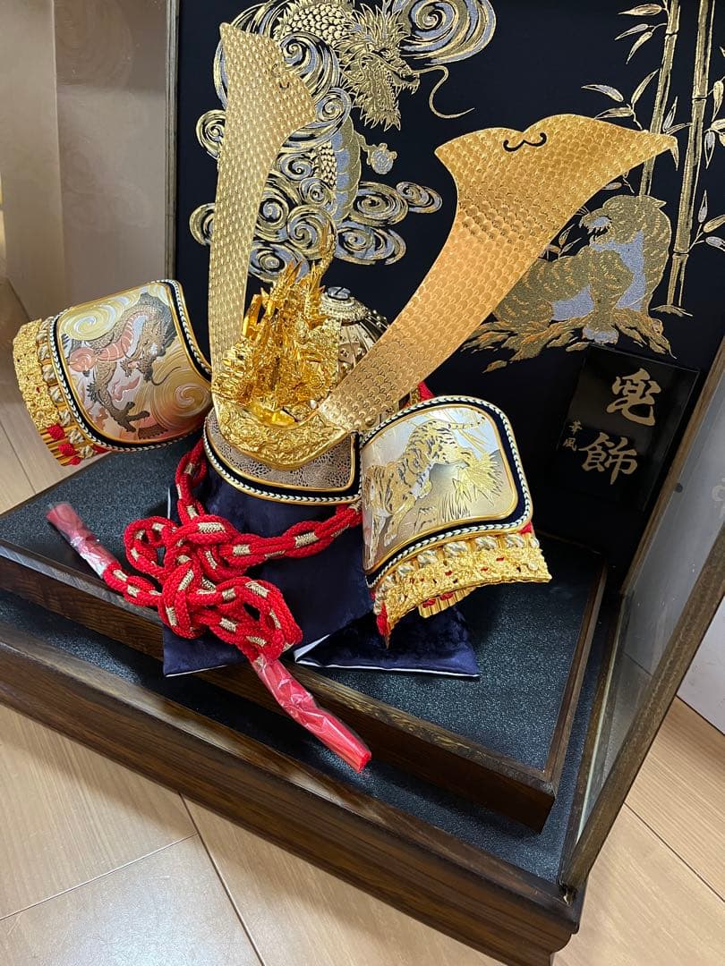 五月人形 金色の兜 初節句