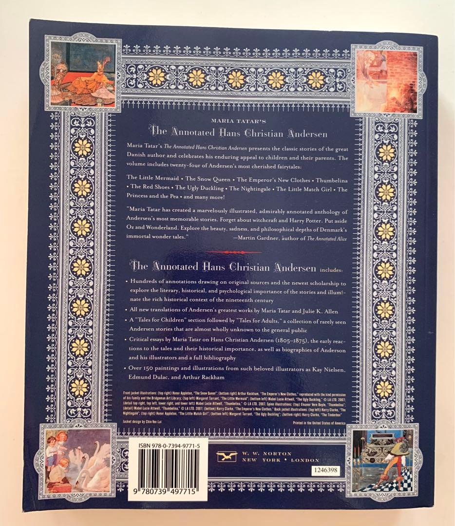 洋書The Annotated Hans Christian Andersen